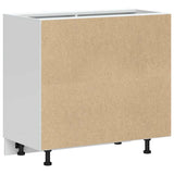 Kitchen Base Cabinet Porto Grey Sonoma Engineered Wood 854304