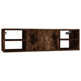 Wall Shelf Smoked Oak 102x30x29 cm Engineered Wood 826363