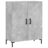 Highboard Concrete Grey 69.5x34x180 cm Engineered Wood 3189257