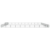 44-Panel Dog Playpen Black 100x50 cm Powder-coated Steel 3115985
