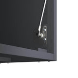 Wall Cabinet for Garage with Gas-lift Door Anthracite 883282
