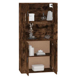 Highboard Smoked Oak Engineered Wood 3185356