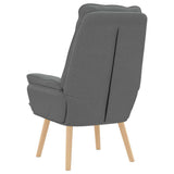 Armchair Dark Grey 69 x 74 x 93 cm Fabric 42001851