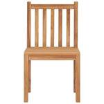 Garden Chairs 2 pcs Solid Teak Wood 315611