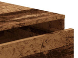 Corner Chest of Drawers Old Wood 40x41x58 cm Engineered Wood 852841