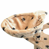 Cat Tree with Sisal Scratching Posts 150 cm Paw Prints Beige 170488