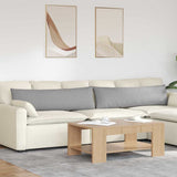 Sofa Pillows 2 pcs Cloud Grey 145 x 40 cm Fabric 42013838