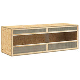 Terrarium Natural Wood Finish Engineered wood, Glass, Steel Large 170883