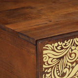 Coffee Table Honey Brown 100 x 54 x 40 cm Solid Mango Wood 4018748