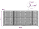 Gabion with 5 mm Wire and 5x5 cm Mesh 350x20x200 cm 3464113