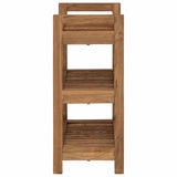 Bathroom Shelf Natural 45 x 30 x 71 cm Solid Teak Wood 42024276