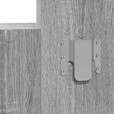 Dressing Table with Drawer Grey 83 x 40 x 70 cm Engineered Wood 865204