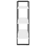 Book Cabinet White 80x30x105 cm Engineered Wood 806527