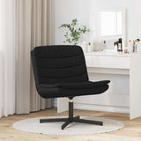 Swivel Chair Black 63 x 75 x 76 cm Fabric 42007352