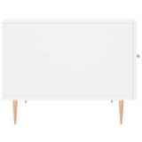Coffee Tables 2 pcs White 50x50x40 cm Engineered Wood 829365
