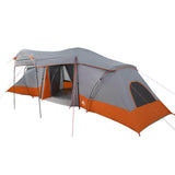 Family Tent with Roof Grey and Orange 721 x 335 x 212 cm 4100672
