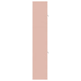 Storage Cabinet 2 pcs Pink 80 x 40 x 210 cm Steel Lockable 3438742
