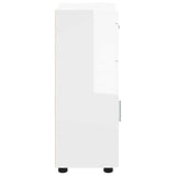 Bathroom Cabinet Set TULUM High Gloss White 37 x 31.5 x 82 cm 880345