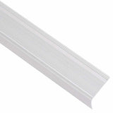 Stair Nosings in L-shape 15 pcs Aluminium 100 cm Silver 146761