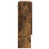 Mirror Cabinet Smoked Oak 59 x 17 x 55 cm Engineered Wood 883369