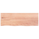 ZNTS Wall Shelf Light Brown 80x30x cm Treated Solid Wood Oak 363663