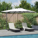 Umbrella Sand 286 x 284 x 270 cm Aluminium and Polyester 42003319