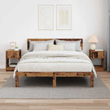 End Table 2 pcs Old Wood 30.5 x 30 x 45 cm Engineered Wood 890909