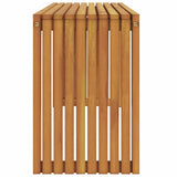 Bench Oil Natural 110 x 30 x 45 cm Solid Teak Wood 4108118