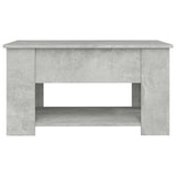 Coffee Table Concrete Grey 79x49x41 cm Engineered Wood 809714