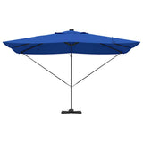 Umbrella 352 x 251 x 265 cm Polyester and Aluminium Azurblau 42003332