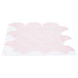 Fish Scale Tile 50 pcs Light Pink 30 x 30 cm 42046221