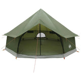 Tipi Tent Olive Green 400 x 400 x 250 cm Polyester and Steel 42029028