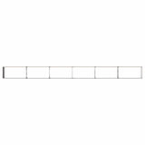 Raised Garden Bed Brown 480 x 40 x 24 cm cold-rolled steel 8006366