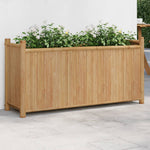 ZNTS Planter 100x30x50 cm Bamboo 366463