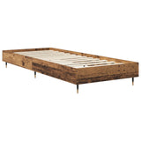 Bed Frame Old Wood 80 x 200 cm Engineered Wood 8009049