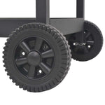 BBQ Charcoal Smoker with Bottom Shelf Black 43048