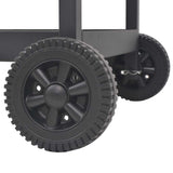 BBQ Charcoal Smoker with Bottom Shelf Black 43048