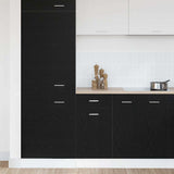 Hanging Cabinet Black Oak 40 x 46 x 81.5 cm Engineered Wood 863247