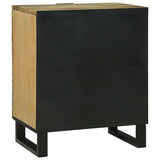 Bedside Cabinet Brown 50 x 33 x 60 cm Solid Acacia wood 4017944