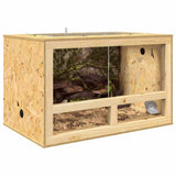 Terrarium Brown 80 x 50 x 50 cm OSB 876729