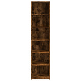 Highboard Smoked Oak 45x41x185 cm Engineered Wood 3281677