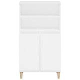 Highboard White 60x36x110 cm Engineered Wood 821220