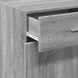 Sideboard Grey Sonoma 50x42.5x93 cm Engineered Wood 846297