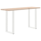 Bar Table Legs U-Shaped 2 pcs White 50x cm Steel 4013221