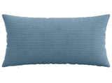 Cushion Cover 6 pcs HEERLEN Blue 50 x 80 cm Corduroy 911972