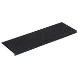 Stair Treads 10 pcs 25x75 cm Rubber 155643