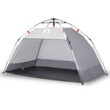 Beach Tent 2-Person Grey Quick Release Waterproof 4005295
