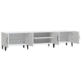 TV Cabinet White 180x31.5x40 cm Engineered Wood 816264