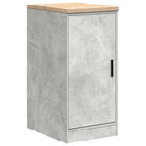 Garage Storage Cabinet Concrete Grey 40x51x85 cm Solid Wood Pine 860565