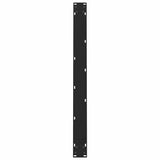 Dining Table Legs Black 2 pcs 90x cm Steel 4013316